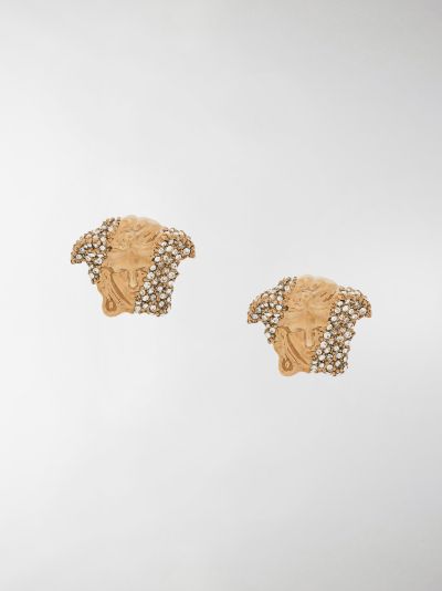 medusa earrings versace