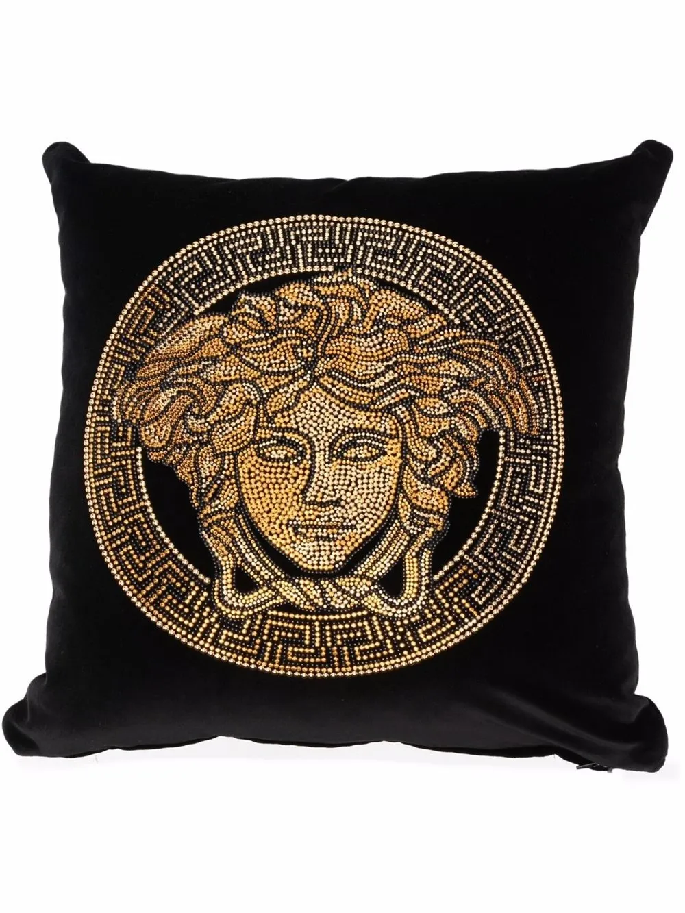 embellished Medusa Head cushion Versace