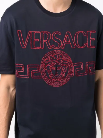 red versace t shirt