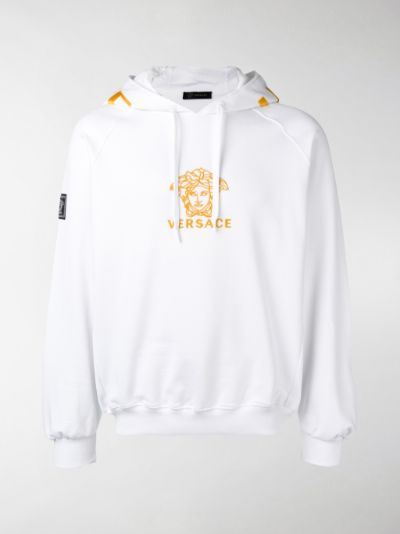 versace logo hoodie