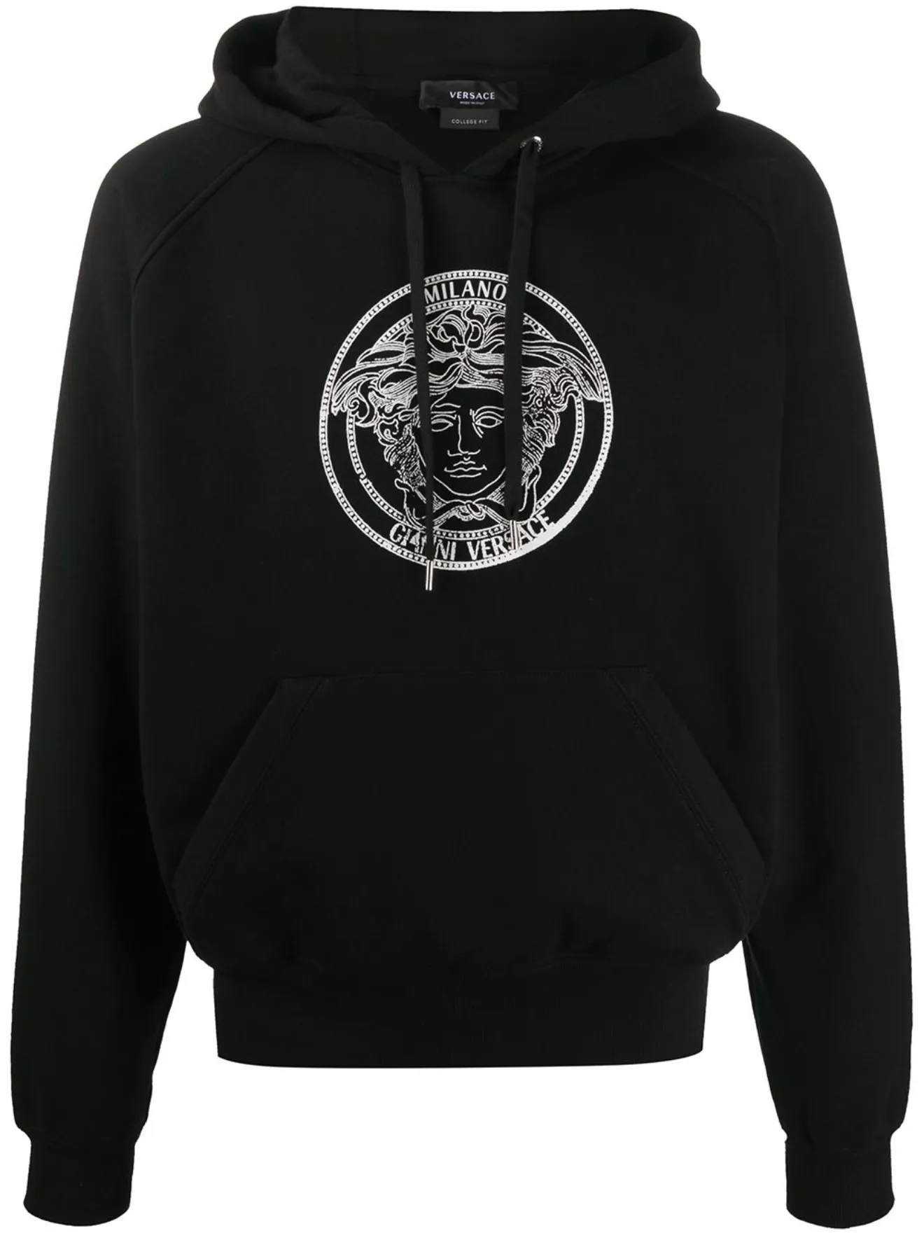 Versace Felpa Medusa con logo nero | MODES
