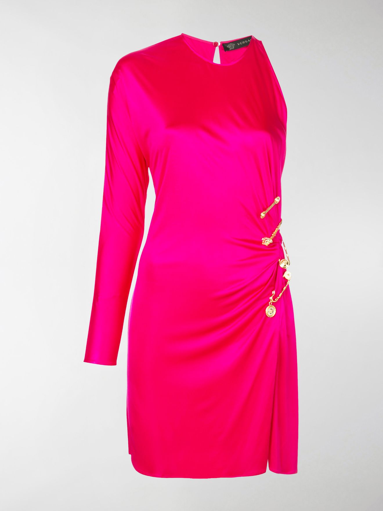 versace pink mini dress