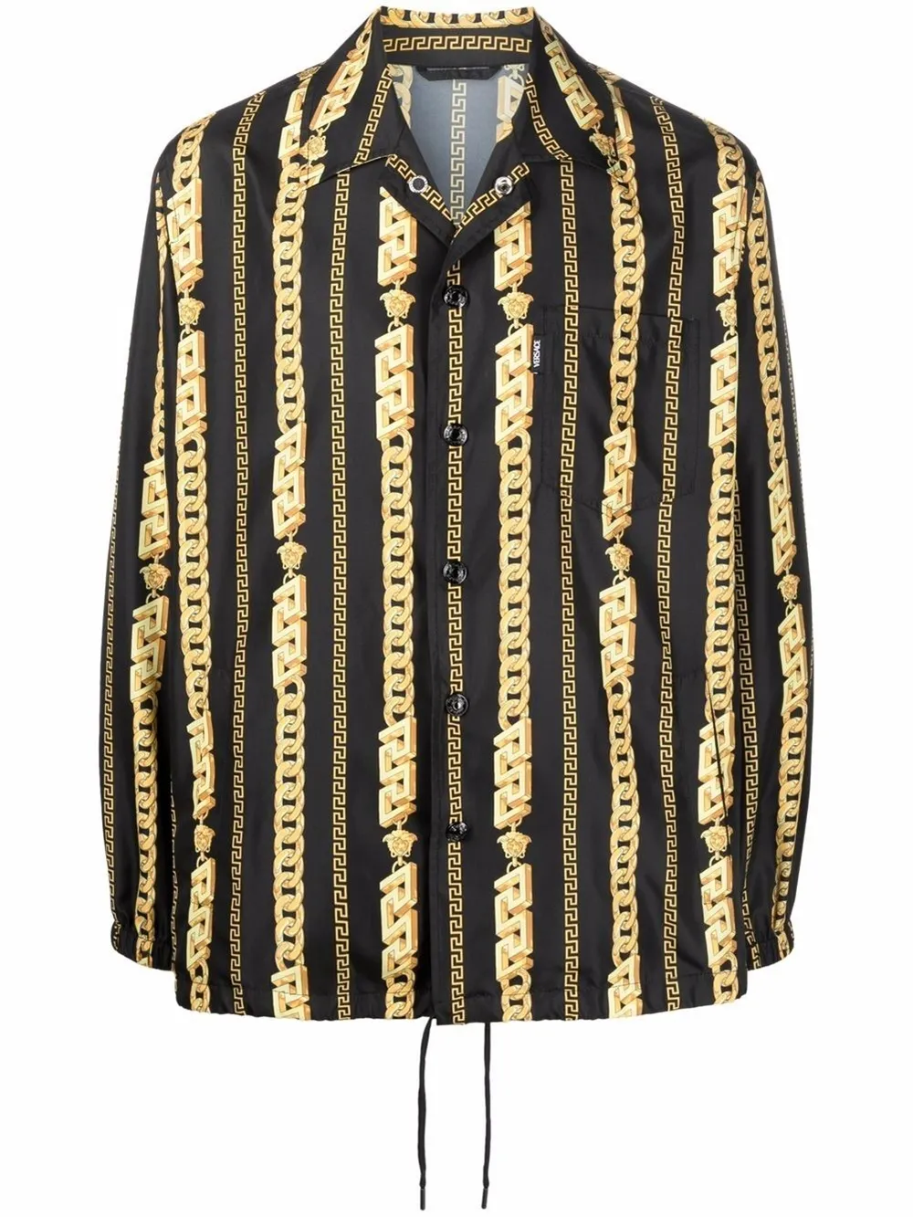 Giacca-camicia con stampa | Versace | Eraldo.com