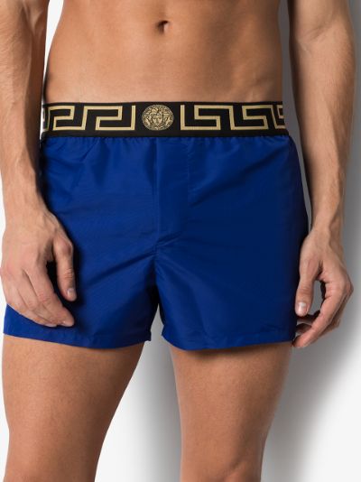 greca border swim shorts