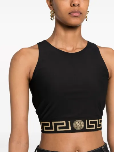 Versace Greca crop top | Eraldo.com SH