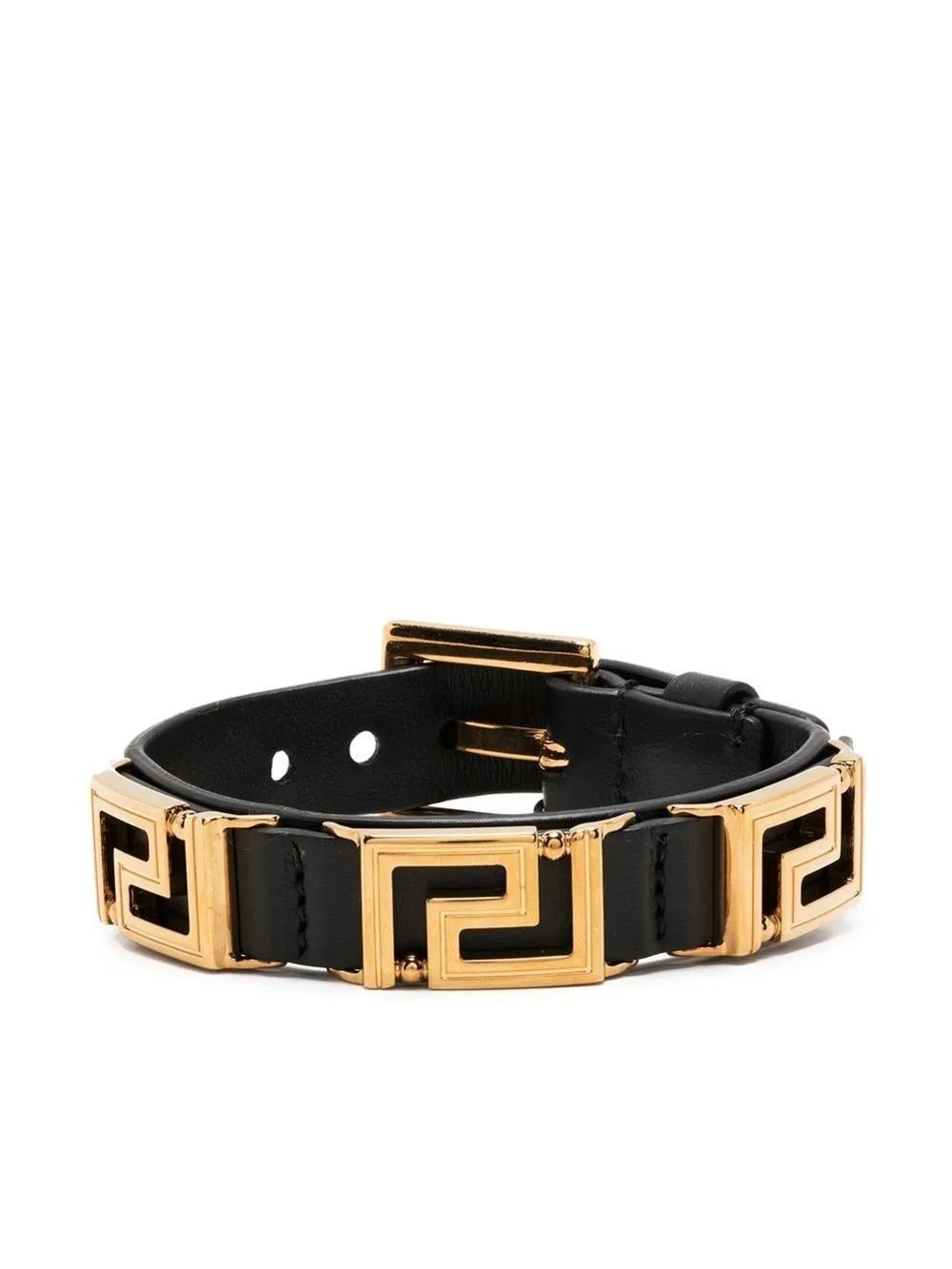 Gv greca leather bracelet discount