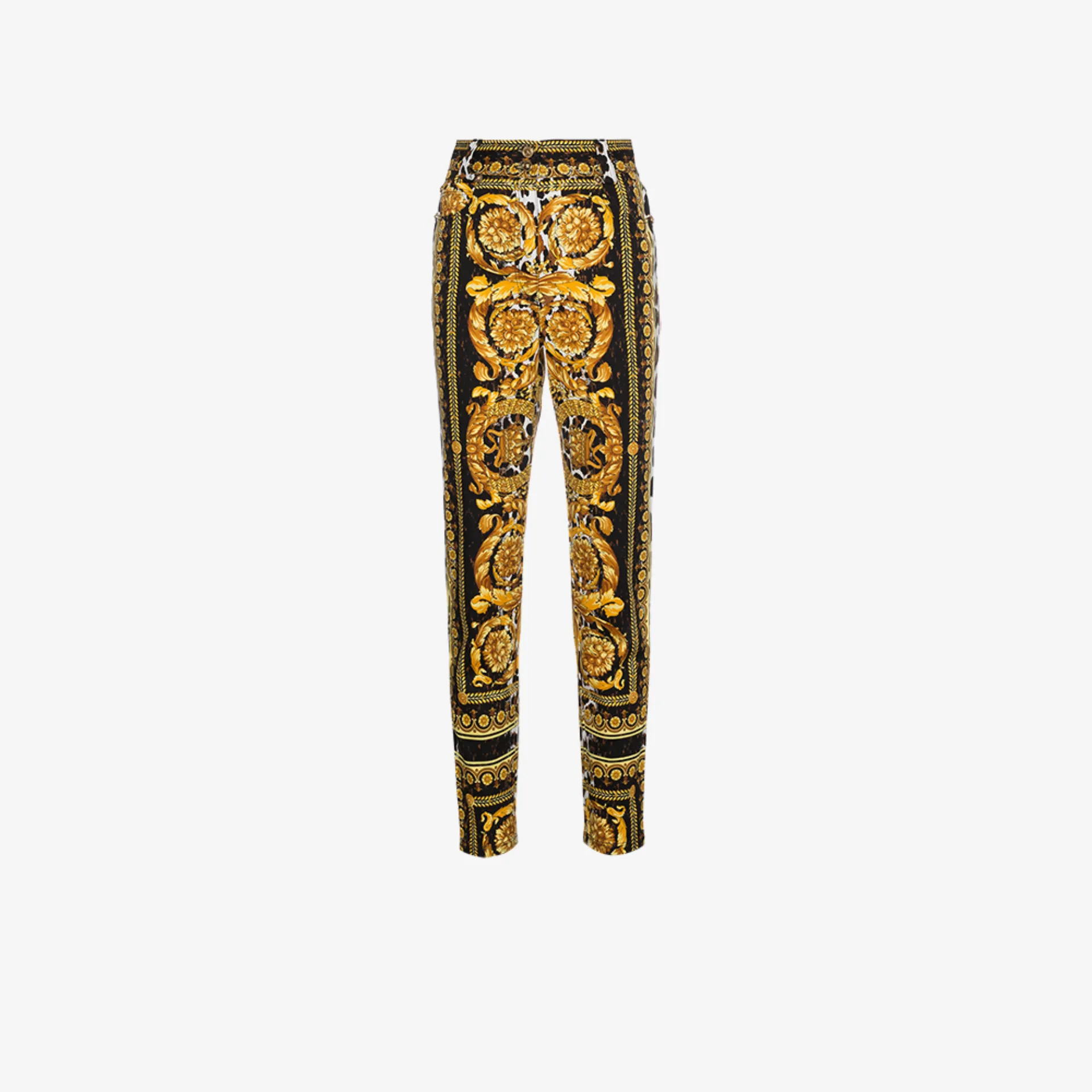 versace high waisted jeans