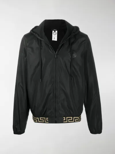 versace hooded jacket