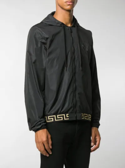 versace hooded jacket