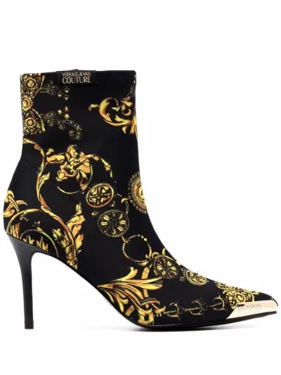 baroque-pattern ankle boots | Versace Jeans Couture | Eraldo.com