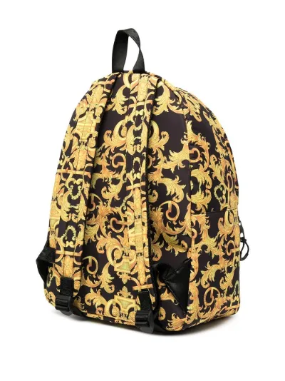 Gold on sale versace backpack