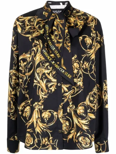 camicia stile versace