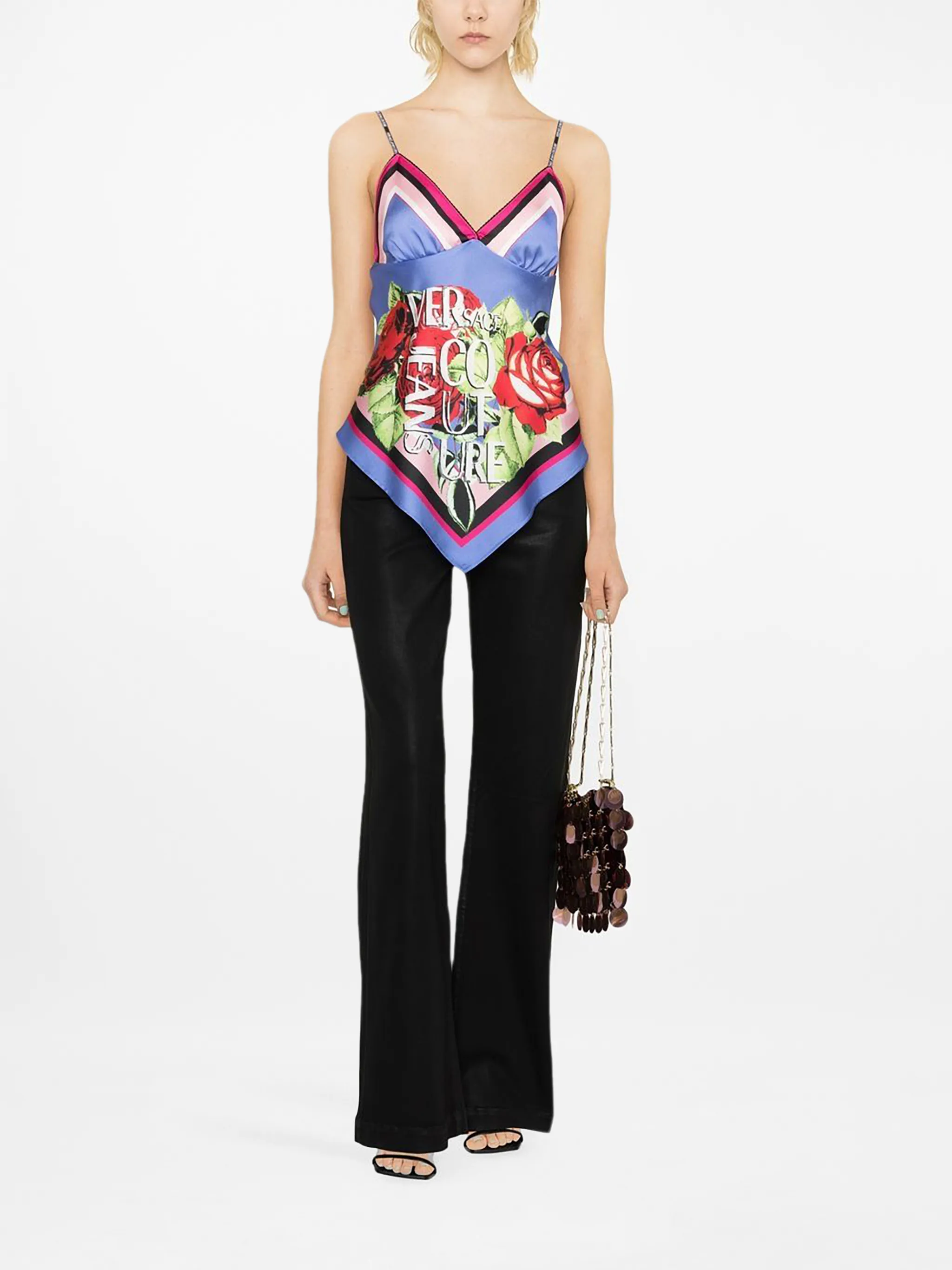 Versace Jeans Couture タートルネック セーター | ブラック