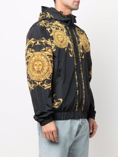 Versace jeans best sale couture windbreaker