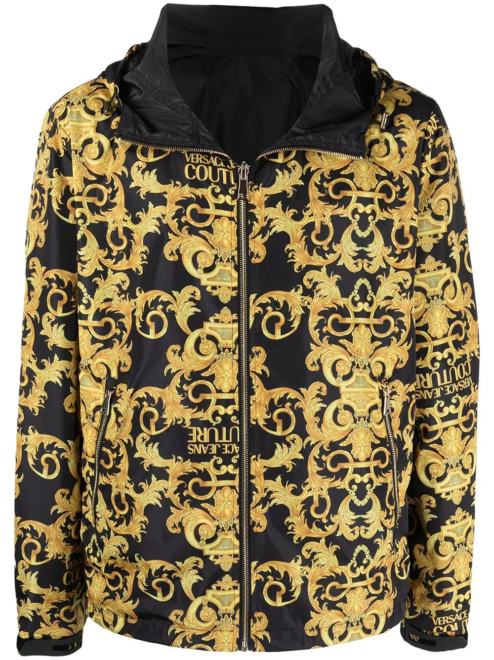 Giacca a vento Barocco con stampa | Versace Jeans Couture | Eraldo.com