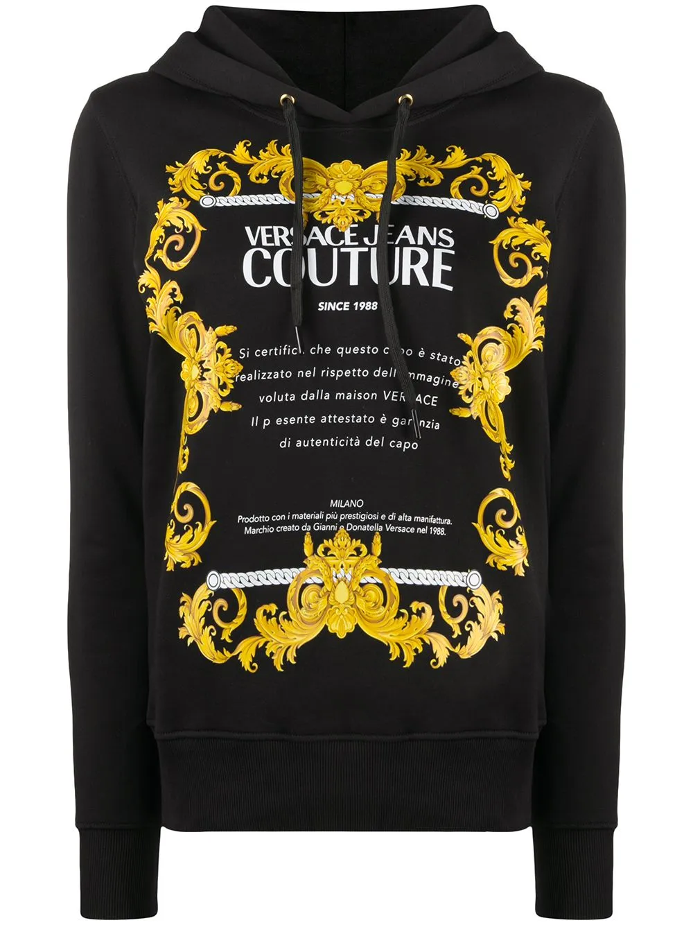 sweatshirt versace jeans