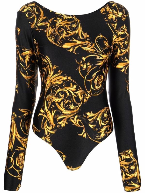 Regalia Baroque Print Body Versace Jeans Couture Eraldo Com