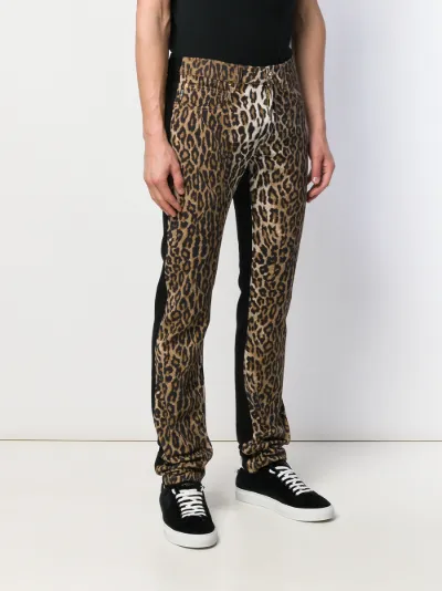 Jeans leopardati | Versace | Eraldo.com