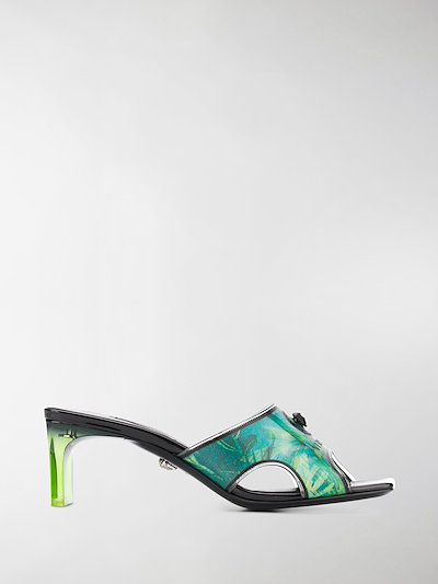 versace jungle print sandals