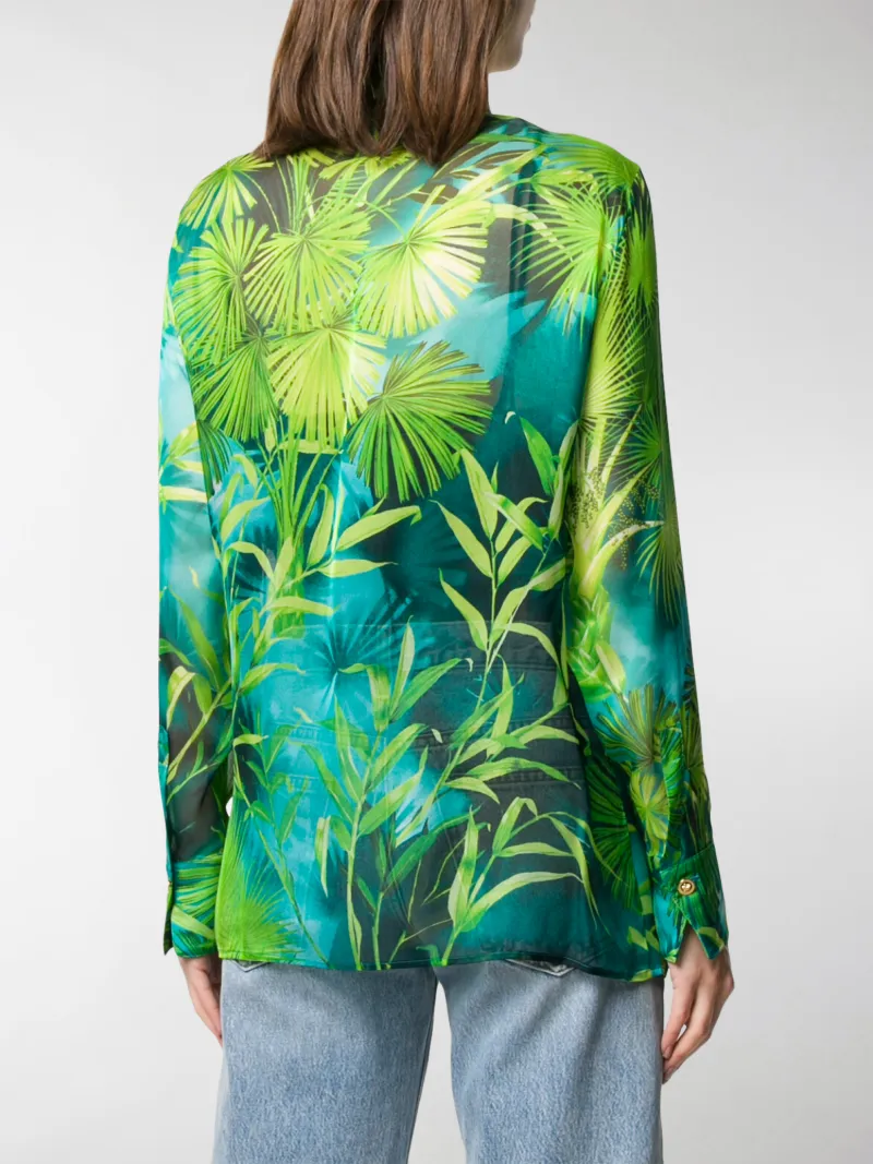 versace jungle print shirt