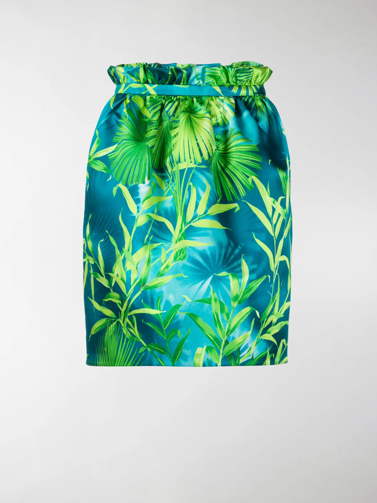 Versace jungle print skirt green | MODES