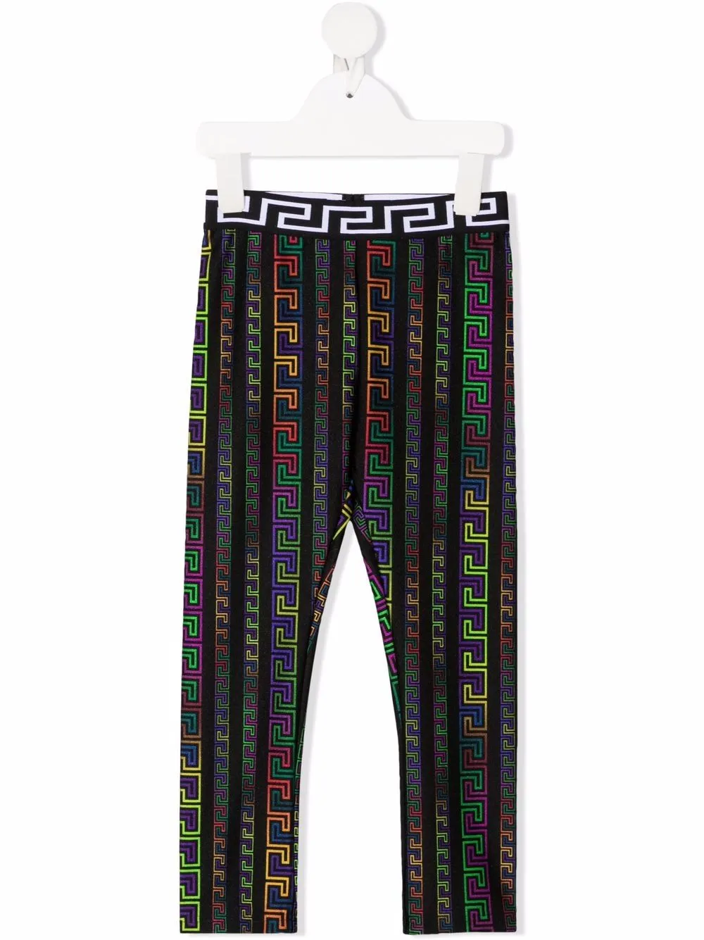 Greek Keys print leggings | Versace 
