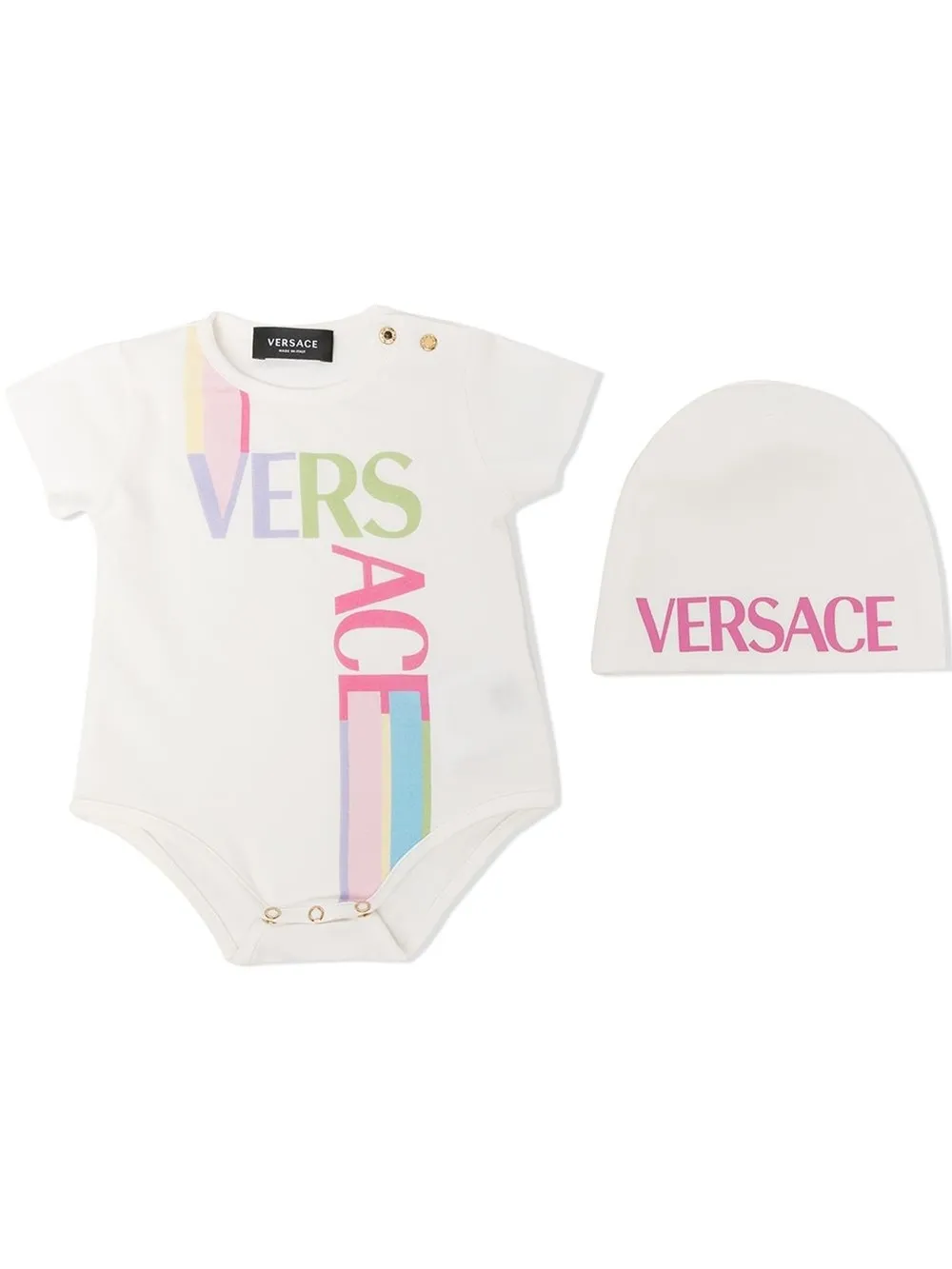 Versace kids logo newest print bodysuit