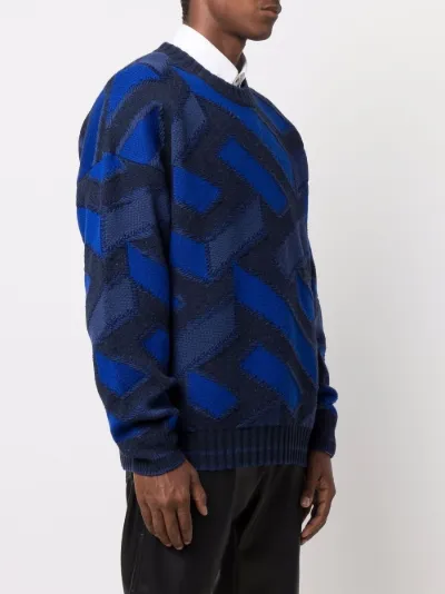 versace knitted jumper