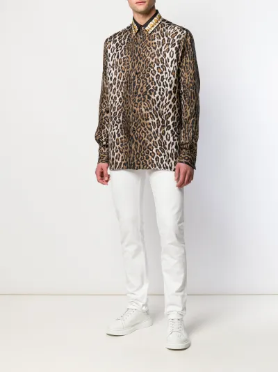 versace cheetah shirt