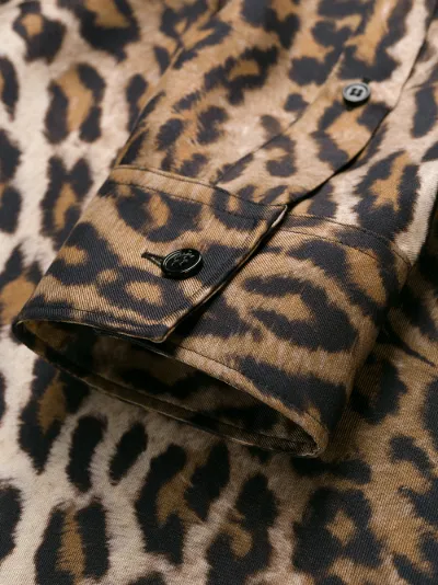 leopard print shirt | Versace | Eraldo.com