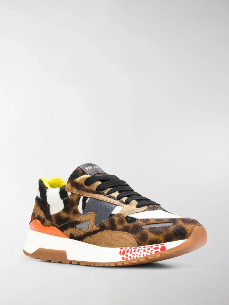 versace leopard print sneakers