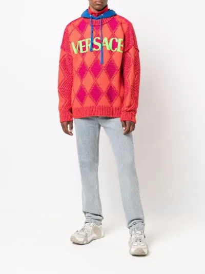 versace knitted jumper
