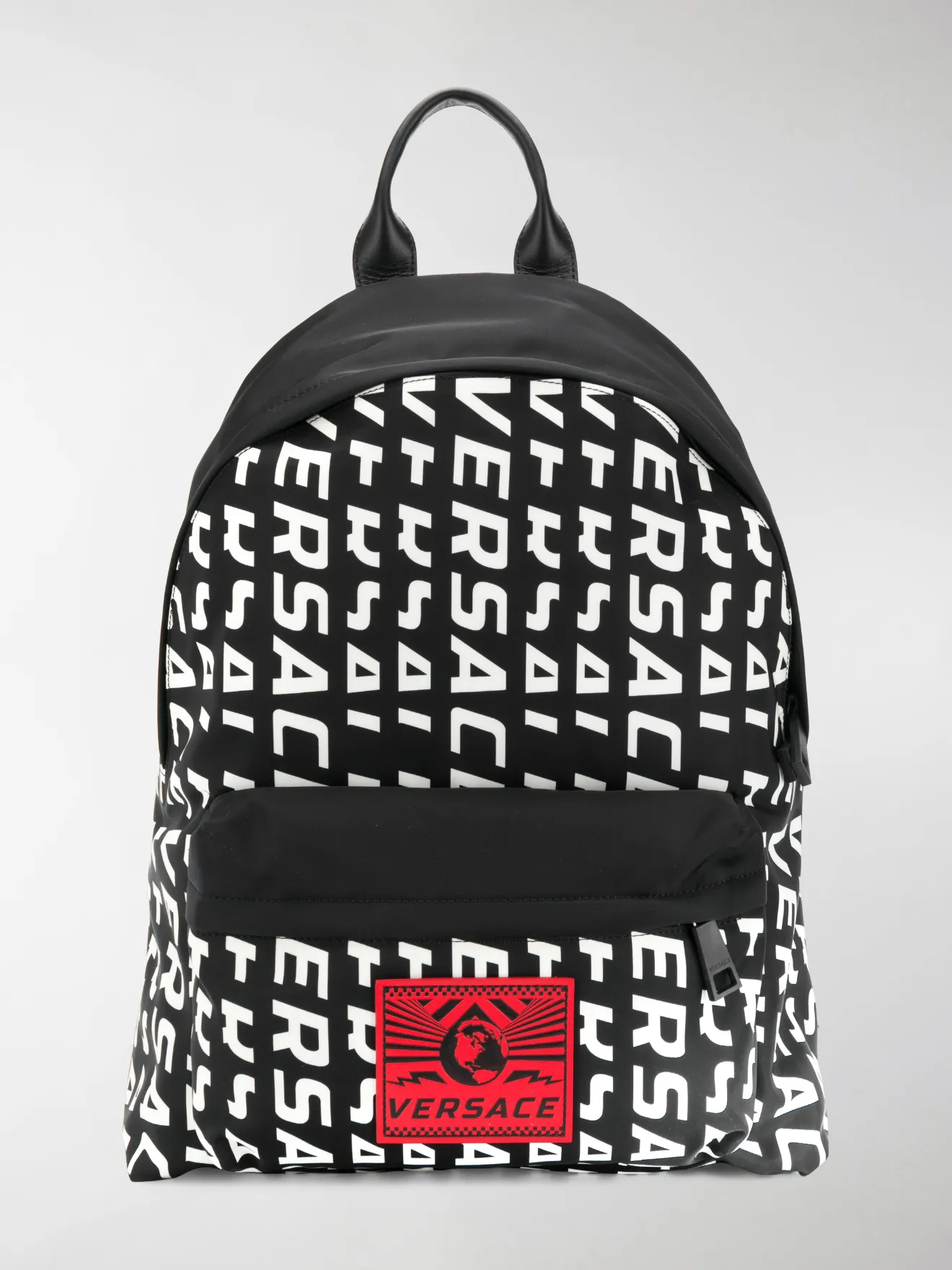 versace logo backpack