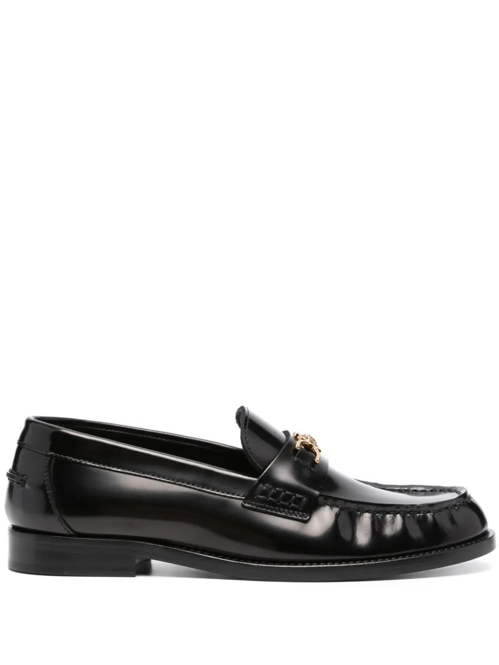 Medusachain leather loafers Versace