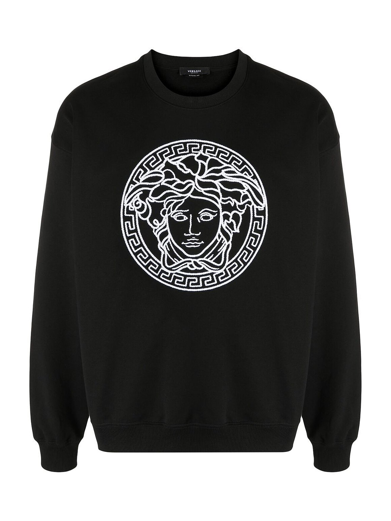 versace embroidered sweatshirt