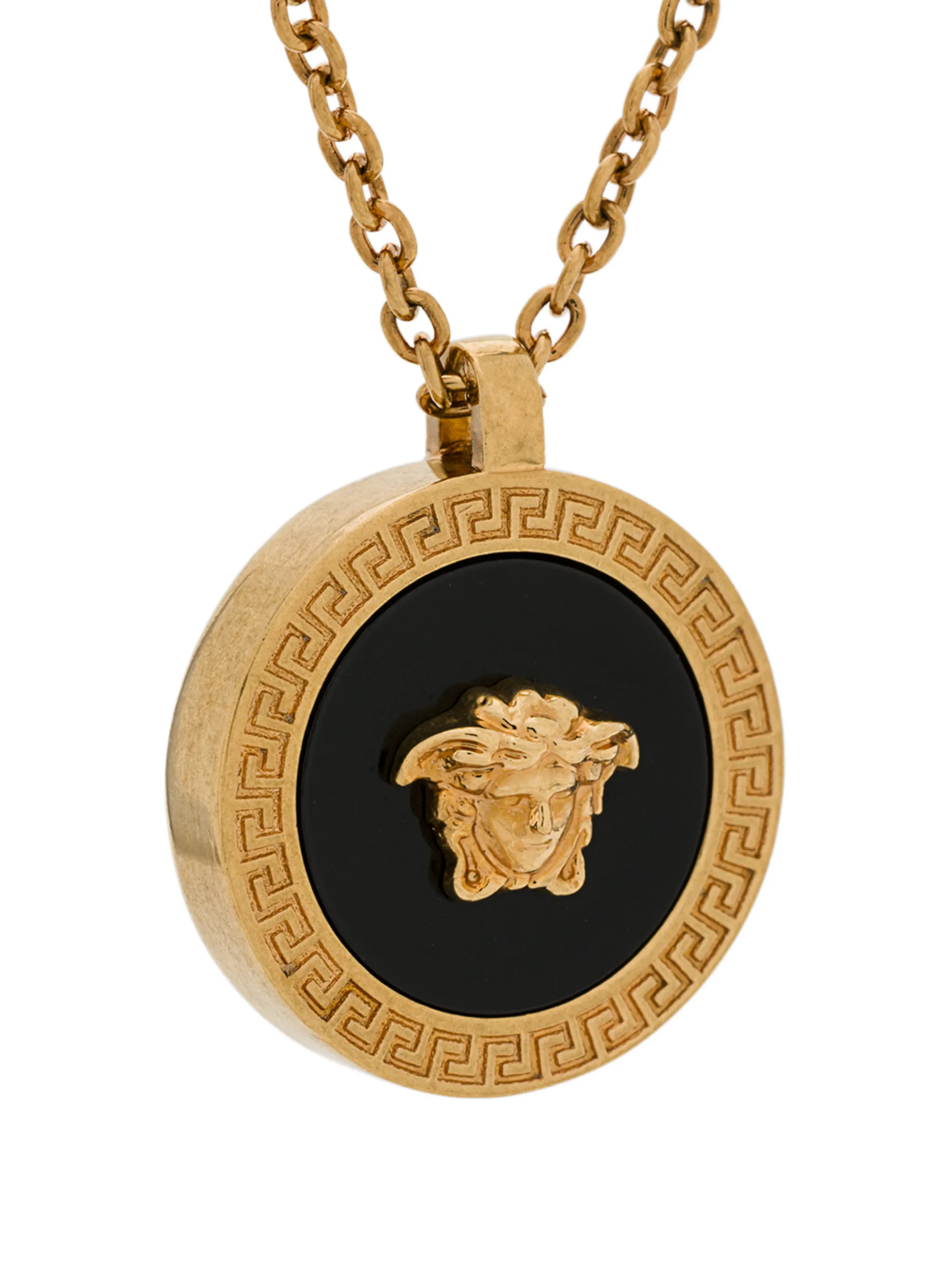 Versace Medusa enamel necklace Eraldo US