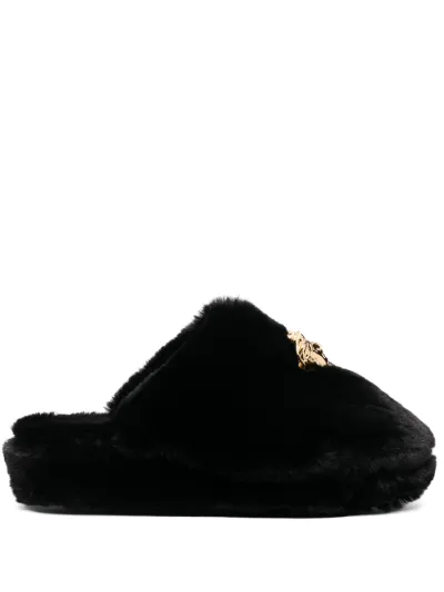 Versace best sale medusa slippers