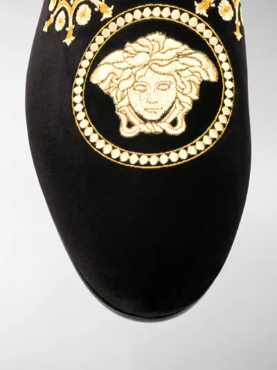 versace medusa head loafers