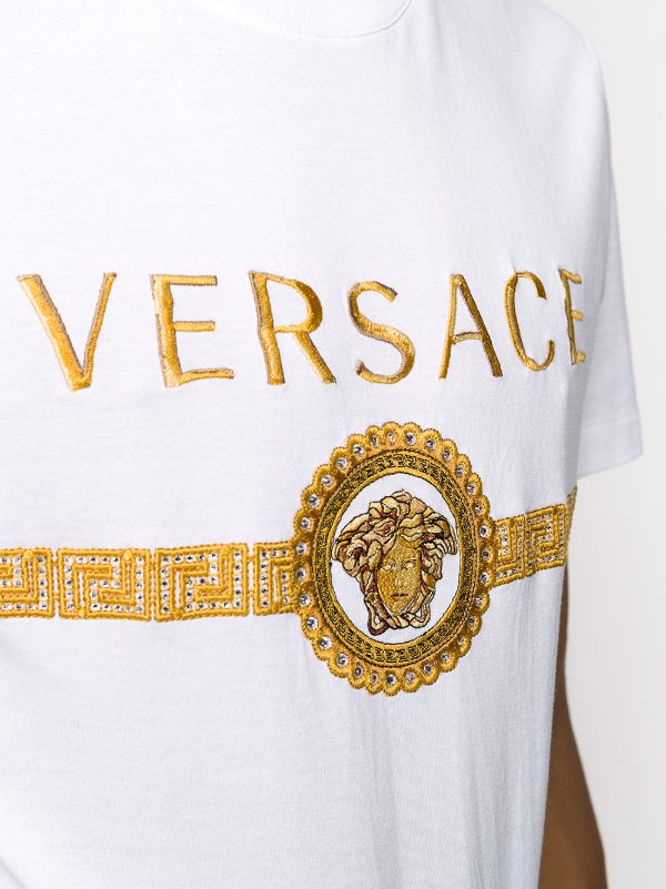 versace shirt with medusa head