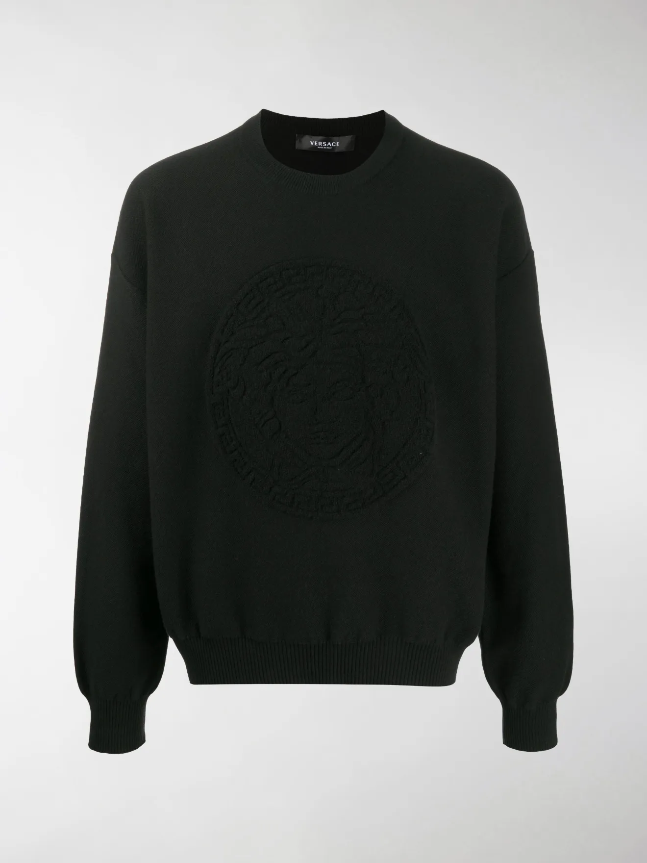 versace knitted jumper