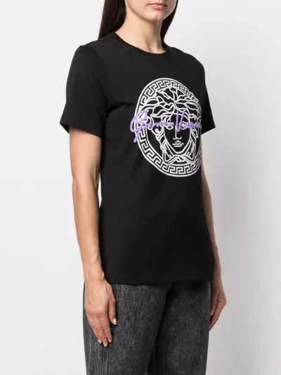 purple versace t shirt