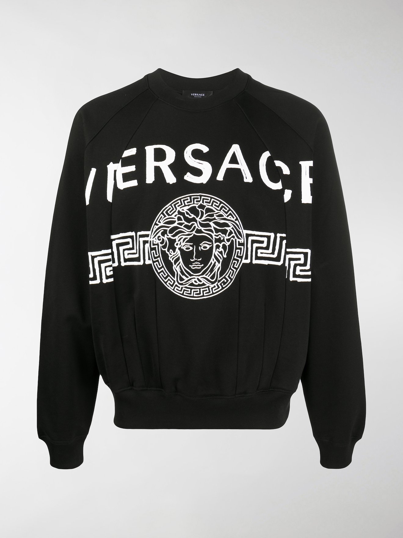 Versace Medusa motif sweatshirt black | MODES