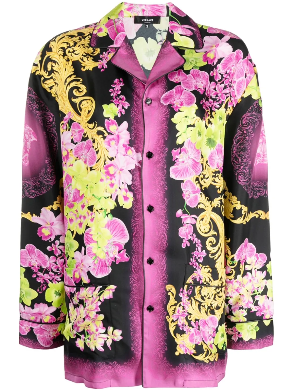 Versace discount print blouse