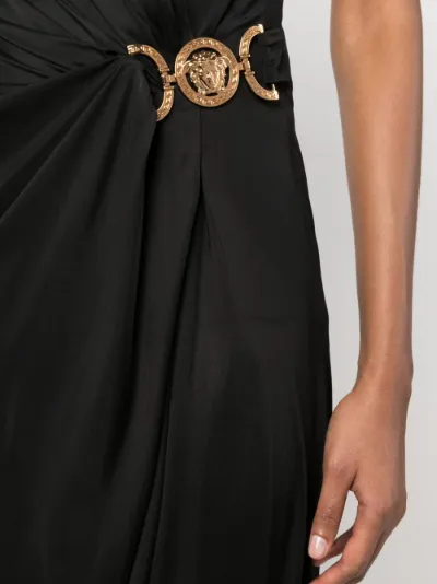 Versace pleated clearance dress