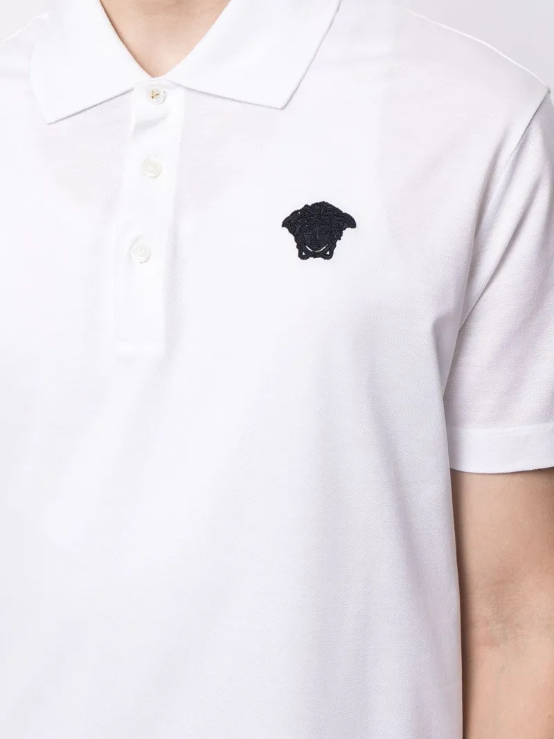 versace polo white