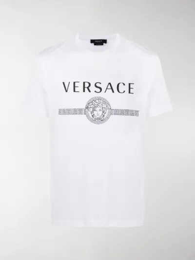 versace white top