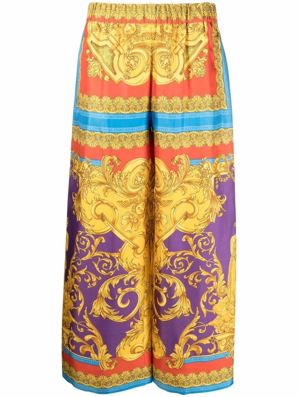 Medusa Renaissance-print culottes, Versace