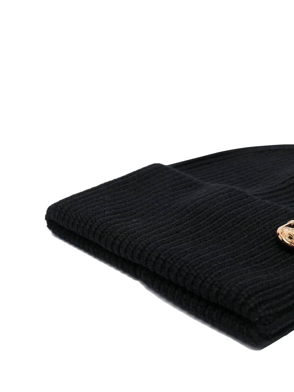 Medusa Safety Pin wool beanie Versace