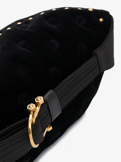 Versace Medusa Studded Crossbody Bag Browns Versace Medusa Studded Crossbody Bag