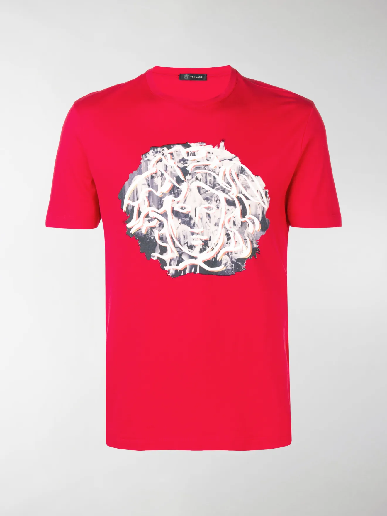 red versace t shirt
